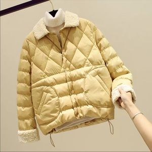Woman’s Yellow Cotton Jacket